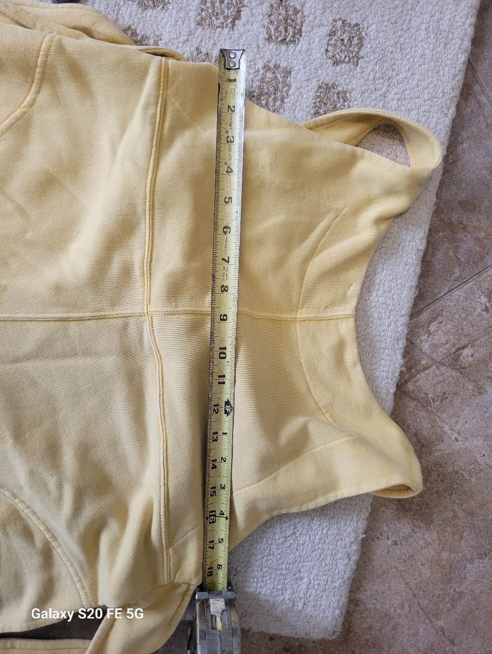 Free People Intimately Tie Back Sleeveless Yellow Jumpsuit 100% Cotton - Picture 11 of 11